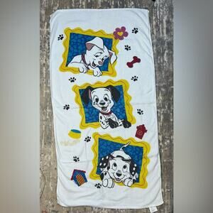 Vintage Disney 101 Dalmatians Beach Towel
